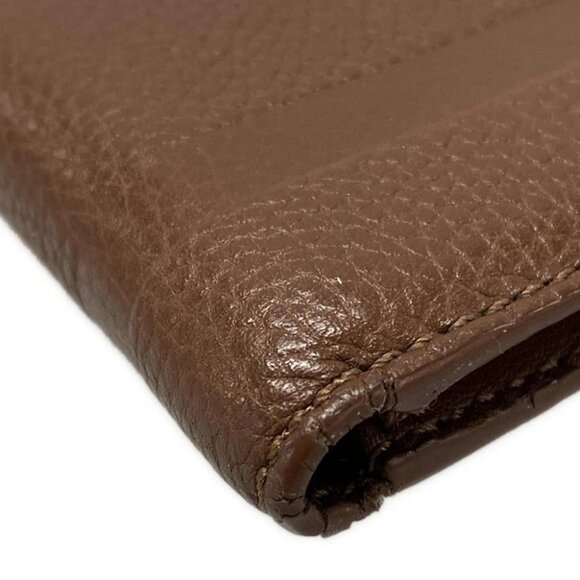 Auth COACH - Brown Leather Bill Holder - Picture 11 of 12